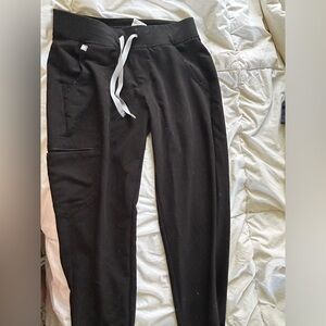 BLACK ZAMORA JOGGER SCRUBS